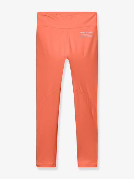 Girls' MATLEE MINI A TURE leggings carrot+soft lilac - vertbaudet enfant 