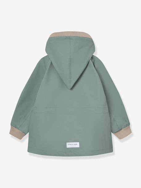 Veste mi-saison bébé fille MATWAI bleu foncé+bleu pâle+bois de rose+brun+jaune+jaune pastel+lilas+marron+rose poudré+sable+vert sauge - vertbaudet enfant 