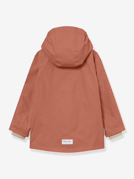 MATVALON MINI A TURE boy's hooded windcheater dark brown - vertbaudet enfant 