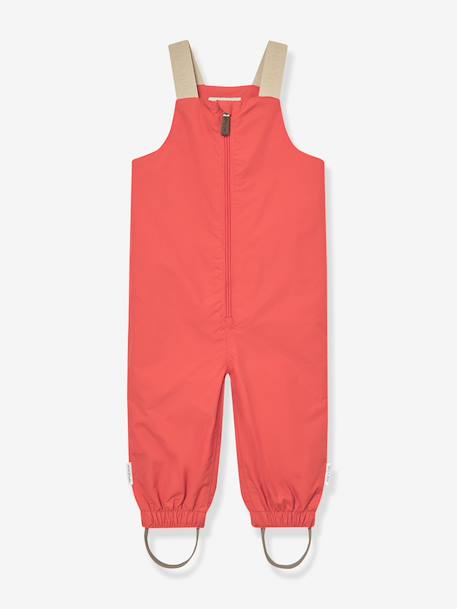 Waterproof dungarees for babies MATWALENTAYA MINI A TURE deep blue+sage green+tomato red - vertbaudet enfant 