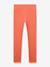 Girls' MATLEE MINI A TURE leggings carrot+soft lilac - vertbaudet enfant 