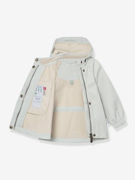 MATWAI MINI A TURE children's transition jacket deep blue+mint green - vertbaudet enfant 