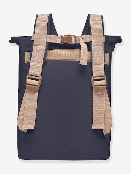 Children's backpack deep blue+sage green - vertbaudet enfant 