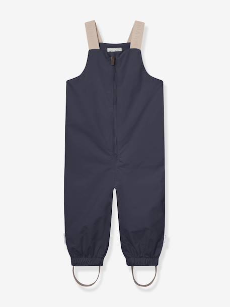 Waterproof dungarees for babies MATWALENTAYA MINI A TURE deep blue+sage green+tomato red - vertbaudet enfant 