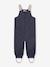 Waterproof dungarees for babies MATWALENTAYA MINI A TURE deep blue+sage green+tomato red - vertbaudet enfant 