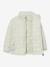 Lightweight quilted jacket for children MATNAVA MINI A TURE almond green+carrot+soft lilac - vertbaudet enfant 