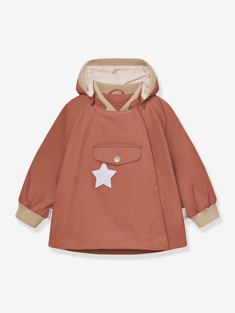 MATWAI Mid-Season Jacket for Baby Girls, MINI A TURE brown+dark brown+deep blue+dusky pink+lilac+pale blue+pastel yellow+rosy+sage green+sandy beige+yellow - vertbaudet enfant 