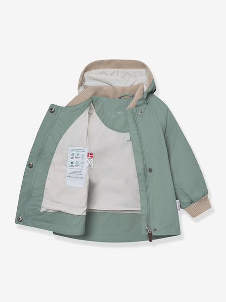 MATWAI Mid-Season Jacket for Baby Girls, MINI A TURE brown+dark brown+deep blue+dusky pink+lilac+pale blue+pastel yellow+rosy+sage green+sandy beige+yellow - vertbaudet enfant 