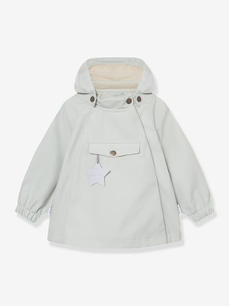 MATWAI MINI A TURE children's transition jacket deep blue+mint green - vertbaudet enfant 