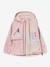 MATALGEA Mid-Season Waterproof Jacket with Fleece Lining, for Girls, MINI A TURE dusky pink+rosy+sage green+soft lilac - vertbaudet enfant 