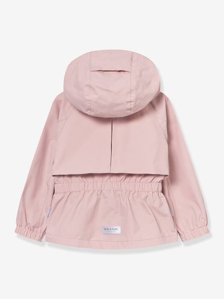 Veste mi-saison imperméable fille avec doublure polaire MATALGEA bois de rose+lilas poudré+rose poudré+vert sauge - vertbaudet enfant 