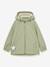 MATADEN MINI A TURE baby windproof and water-repellent hooded softshell jacket green+mint green - vertbaudet enfant 