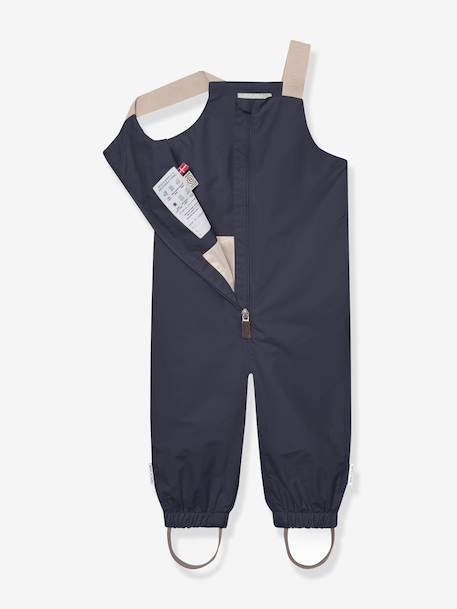 Waterproof dungarees for babies MATWALENTAYA MINI A TURE deep blue+sage green+tomato red - vertbaudet enfant 