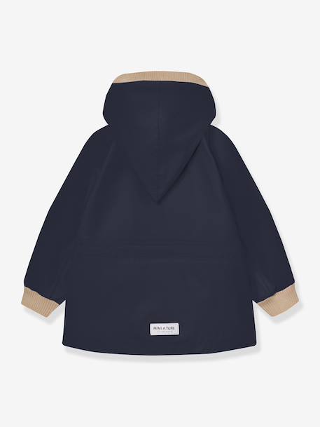Veste mi-saison bébé fille MATWAI bleu foncé+bleu pâle+bois de rose+brun+jaune+jaune pastel+lilas+marron+rose poudré+sable+vert sauge - vertbaudet enfant 