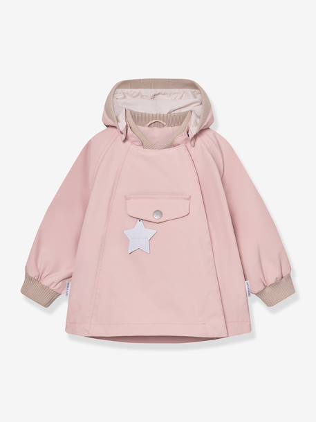 Veste mi-saison bébé fille MATWAI bleu foncé+bleu pâle+bois de rose+brun+jaune+jaune pastel+lilas+marron+rose poudré+sable+vert sauge - vertbaudet enfant 
