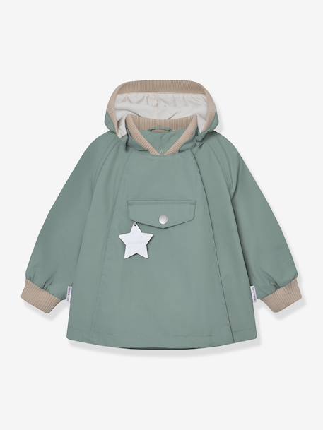 Veste mi-saison bébé fille MATWAI bleu foncé+bleu pâle+bois de rose+brun+jaune+jaune pastel+lilas+marron+rose poudré+sable+vert sauge - vertbaudet enfant 