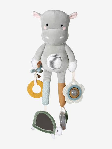 TANZANIE hanging activity soft toy grey - vertbaudet enfant 
