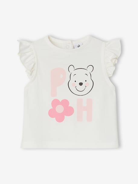 Winnie the Pooh floral set for baby girls pale pink - vertbaudet enfant 