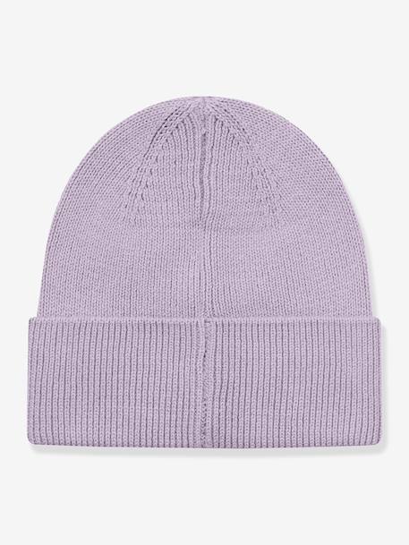 Bonnet tricoté enfant MATBOJE MINI A TURE beige poudré+lilas+tomette - vertbaudet enfant 