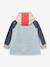 Lined hooded jacket for babies MATWALLY MINI A TURE light blue - vertbaudet enfant 
