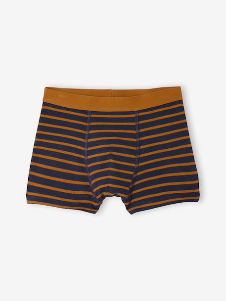 Pack of 5 boys' bike boxers ecru - vertbaudet enfant 