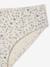 Pack of 5 girls' ribbed briefs ecru - vertbaudet enfant 