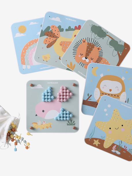 My first wooden mosaics FSC® multicoloured - vertbaudet enfant 