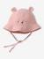 Printed Bucket Hat for Baby Girls ecru+rose - vertbaudet enfant 