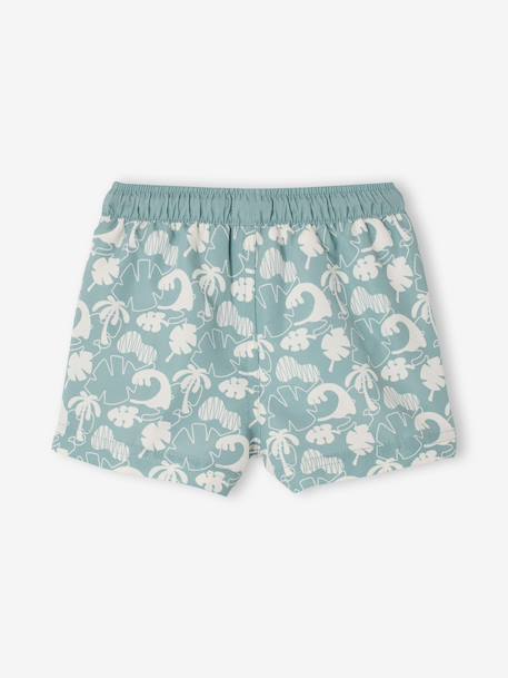 Printed Swim Shorts for Baby Boys grey blue+sage green - vertbaudet enfant 