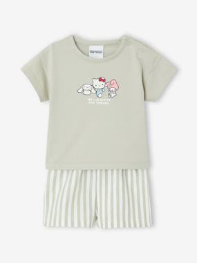 Baby-Outfits-HELLO KITTY T-Shirt & Shorts Set 
