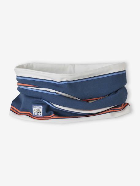 Snood rayé coton écru - vertbaudet enfant 