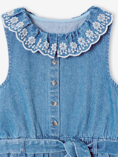 Playsuit in denim stone - vertbaudet enfant 