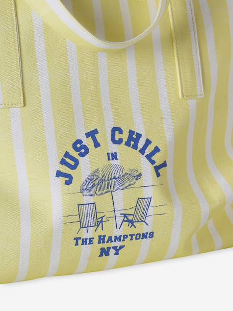 Cotton Tote Bag pale yellow - vertbaudet enfant 