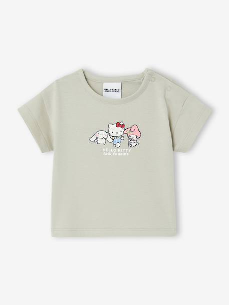 HELLO KITTY T-Shirt & Shorts Set striped green - vertbaudet enfant 