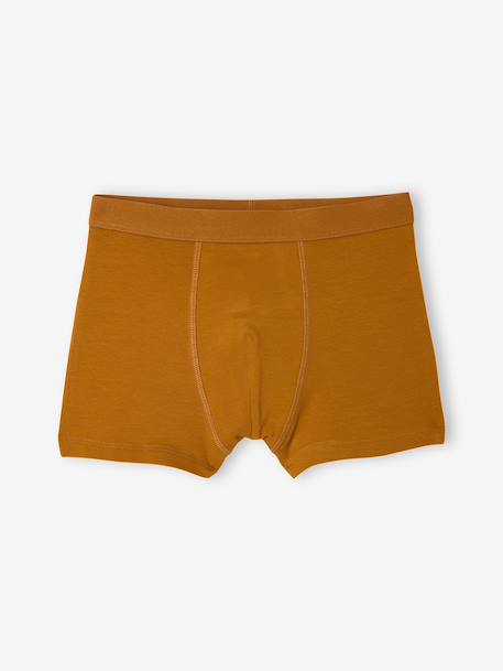 Pack of 5 boys' bike boxers ecru - vertbaudet enfant 