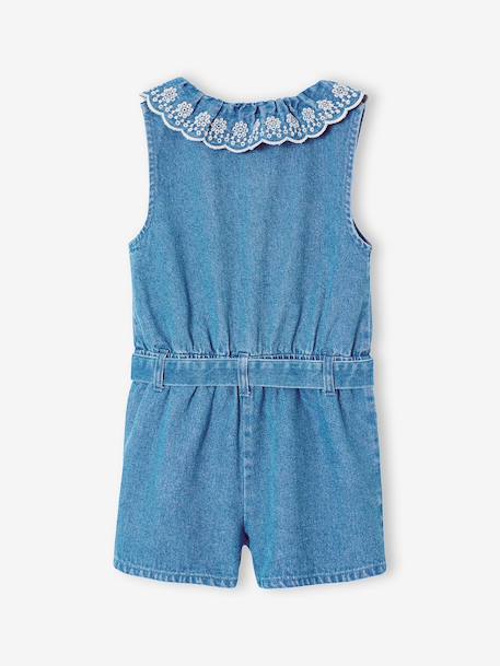 Playsuit in denim stone - vertbaudet enfant 