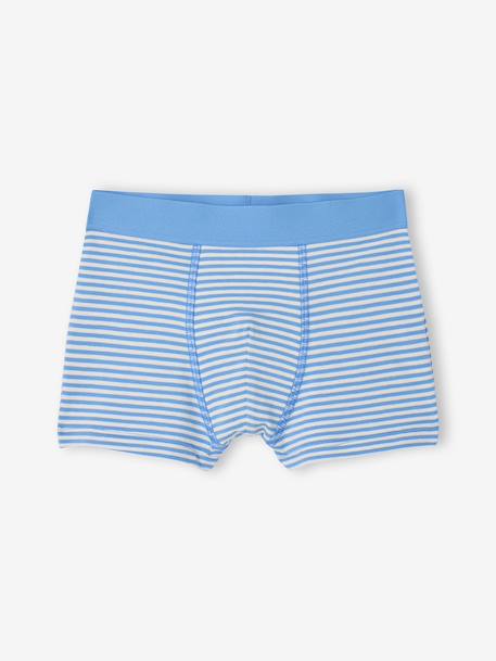 Pack of 5 surf boxers for boys blue - vertbaudet enfant 