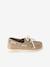 Boys' leather boat shoes beige - vertbaudet enfant 