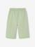 Wide cotton trousers pistachio - vertbaudet enfant 