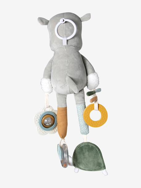 Hanging activity soft toy TANZANIE grey - vertbaudet enfant 