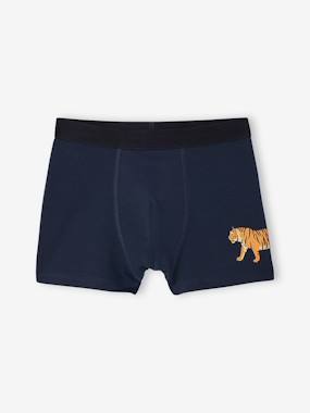 Garçon-Lot 5 boxers enfant garçon jungle