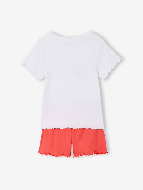 Pack of 2 girls' long-sleeved pyjamas ecru - vertbaudet enfant 