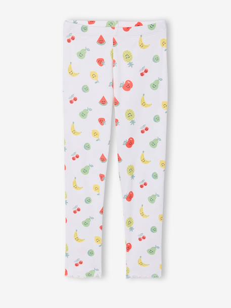 Pack of 2 girls' long-sleeved pyjamas ecru - vertbaudet enfant 