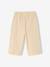 Pantalon bébé fille maille froissée écru - vertbaudet enfant 