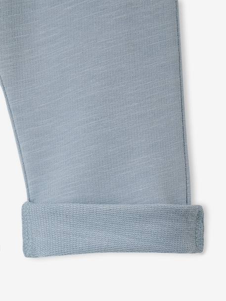 Lot de 2 pantalons bébé en molleton cappuccino+taupe - vertbaudet enfant 