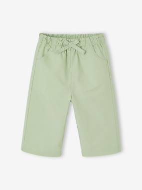 -Pantalon large coton