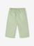 Wide cotton trousers pistachio - vertbaudet enfant 