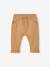 Lot de 2 pantalons bébé en molleton cappuccino+taupe - vertbaudet enfant 