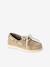 Boys' leather boat shoes beige - vertbaudet enfant 