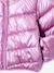 Lightweight hooded puffer jacket with a shimmer effect for girls gold+rose - vertbaudet enfant 